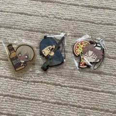 名探偵コナン　ラバーマスコットとアクリルクリップ