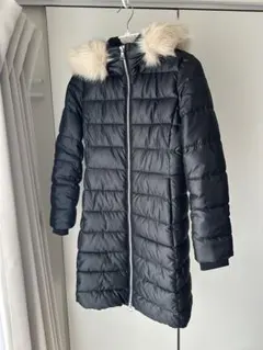 MANGO ロング ダウンコート ブラック