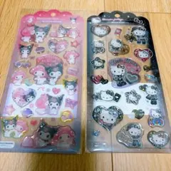 ハローキティ クロミ シール 2シートセット
