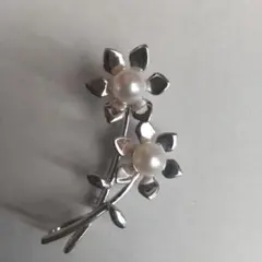 TASAKI　ブローチ　パール　フラワー