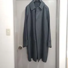 グレー ヘリンボーン ロングコート