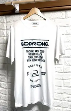 BODYSONG. ボディソングプリントTシャツMユーズド