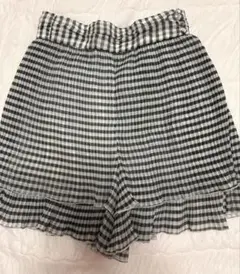 snidel スナイデル キュロット ショートパンツ ギンガムチェック