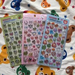 最安値‼️たまごっちぷっくりシール立体シール　3枚セット