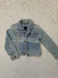 GapKids デニムジャケット Sサイズ 淡いデニム