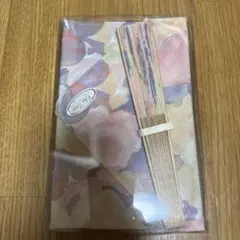 扇子 ハンカチ セット 花柄