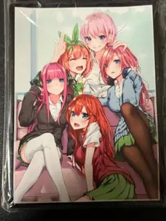 未開封 混沌の女神様 中野二乃 同人 スリーブ ミュシャ 五等分の花嫁