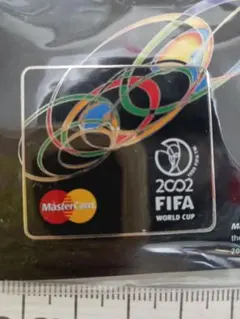 2002 FIFA World Cup MasterCard 記念ピン付き