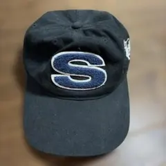 STUSSY Sロゴ キャップ 帽子 ブラックのサムネイル