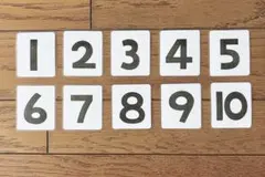 【aiaisann様専用】数字カード2セット（家庭、保育、療育、高齢者施設など）