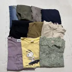 ハーフパンツ　半袖　夏服　まとめ売り　130cm