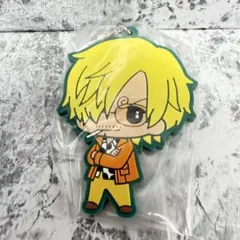 ONEPIECE サンジ ラバーキーホルダー