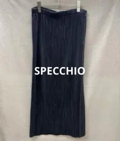 T825◯ SPECCHIO スペッチオ プリーツスカート ダークグレーのサムネイル