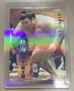 大相撲 平幕 藤ノ川関 直筆サインカード - メルカリ