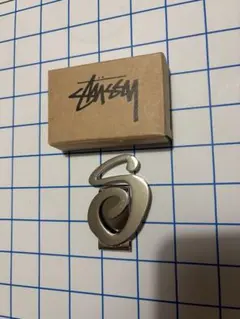 Stussy Swirly S Money Clip マネークリップ