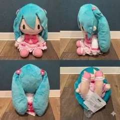 初音ミクシリーズ　ふわぷち　Mぬいぐるみ　初音ミク　Vol.３　桜ミクのサムネイル