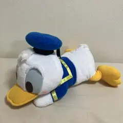 唐老鴨 紅潤臉頰 趴姿 LL絨毛玩偶