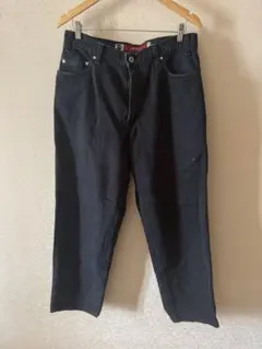 90s リーバイス シルバータブ Loose バギー ジーンズ W33L30 黒