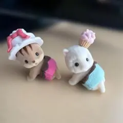 シルバニアファミリー くるみリスの赤ちゃん&アルパカの赤ちゃん