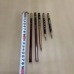 uni 鉛筆 5本セット 赤色 緑色