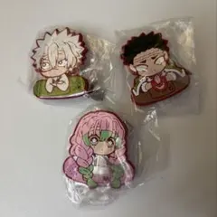 鬼滅の刃　キャラばんちょうこう　ヘアクリップ　不死川実弥 悲鳴嶼行冥 甘露寺蜜璃