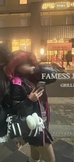 00s 平成ギャル NANA y2k リバーシブル　ファー付き jacket