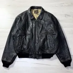 70s LEATHER FOREVER レザーダブルライダースジャケット - メルカリ