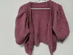 rienda ラメシャギーカーディガン フリーサイズ