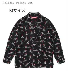 Supreme x Hanes Holiday Pajama Set Black