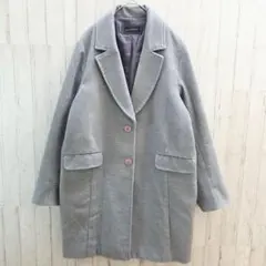 PAGEBOY チェスターコート M グレー ロングコート きれいめ 通勤のサムネイル