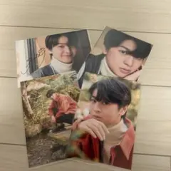 藤本洸大JUNON 生ブロマイド7枚セット 複製サイン入有り 条件付バラ
