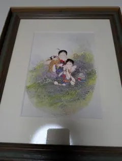長渕剛　長渕剛 詩画 額装入り 色紙 絵画 アート インテリア書画 長渕剛 長渕剛 詩画 額装入り 色紙 絵画 アート インテリア書画 - メルカリ