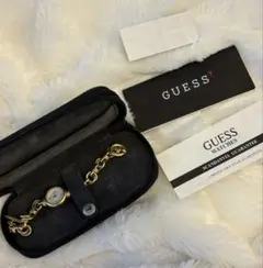 GUESS ゴールド チェーンブレスレット 時計