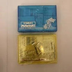元袋付き激レア新品/スーファミ用カセットケースⅡ/当時モノ/マリオカート