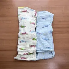 [combimini] 長袖ガーゼパジャマ 90cm 2セット②