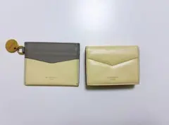 GIVENCHY ジバンシー 三つ折り財布 フラグメントケース イエロー/グレーのサムネイル