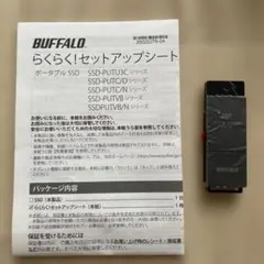 BUFFALO SSD-PUT250U3BC/D 250GB 外付けSSD
