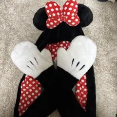 Disney ミニーマウス マフラーキャップ