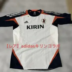 アディダス×日本代表 メッシュ ゲームシャツ バイカラー