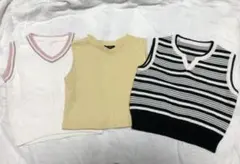 コムサデモード　ベスト　3点おまとめ♪90サイズ