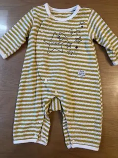 アプレレクール　 ストライプロンパース60サイズ