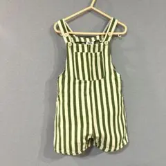 ZARA ストライプロンパース 92cm