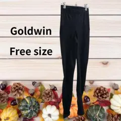 ゴールドウイン ブラックパンツ レギンスパンツ トレーニング黒系 美脚細身のサムネイル
