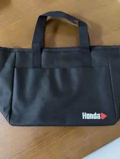 Honda❤️トートバッグ 黒 外ポケット付き ホンダ HONDA 新品未使用✨️のサムネイル