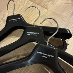 自宅保管品【ラルディーニ】純正 高級光沢木製 ハンガー 4本セット 黒