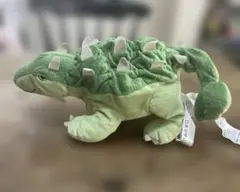 恐竜 ぬいぐるみ アンキロサウルス 卵　IKEA