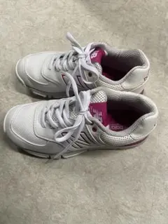 New Balance 574 ゴルフシューズ ホワイト ピンクのサムネイル