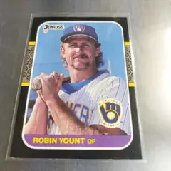 MLB 1987 ドンラス　ロビン・ヨーント　ミルウォーキーブリューワーズ
