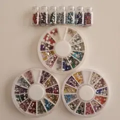 ネイル パーツ カラーストーン まとめ売り