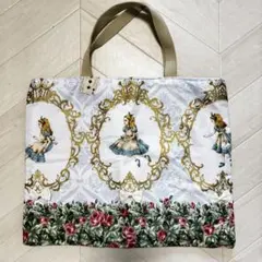 不思議の国のアリス レッスンバッグ ハンドメイド トートバッグ